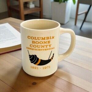 Boone County Missouri 1821–1971 Sesquicentennial Souvenir Mug USA Made Vintage